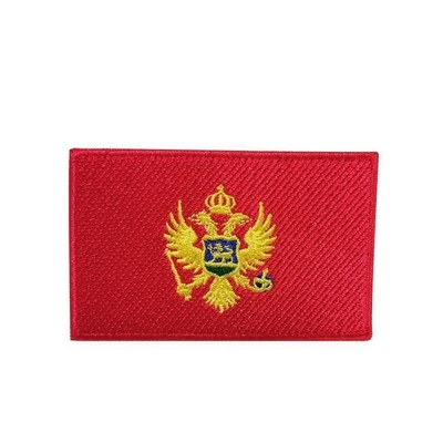 Конструкция Гонконгский флаг вышитые пласты для одежды пластиковый материал