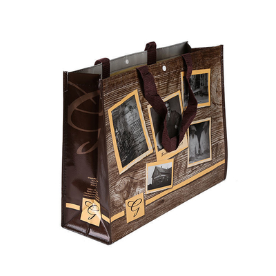 Приемлемый OEM/ODM Custom Printing многоразовый продуктовый магазин PP Laminated Non-woven Tote Bag