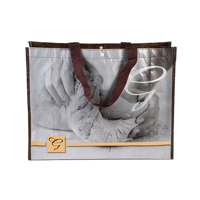 Приемлемый OEM/ODM Custom Printing многоразовый продуктовый магазин PP Laminated Non-woven Tote Bag