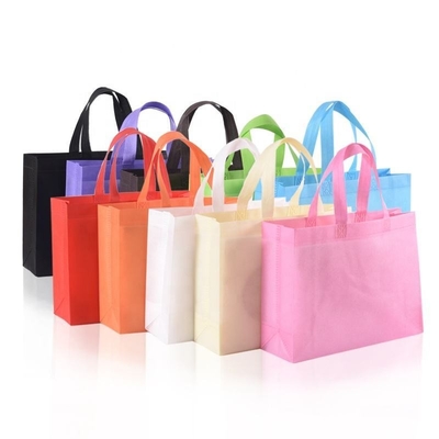 Специализированный Eco Fabric Tote нетканый торговый пакет для перерабатываемых модных аксессуаров