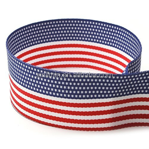 Мода и полезная печатная лента из атласа Grosgrain Moire для индивидуального брендинга