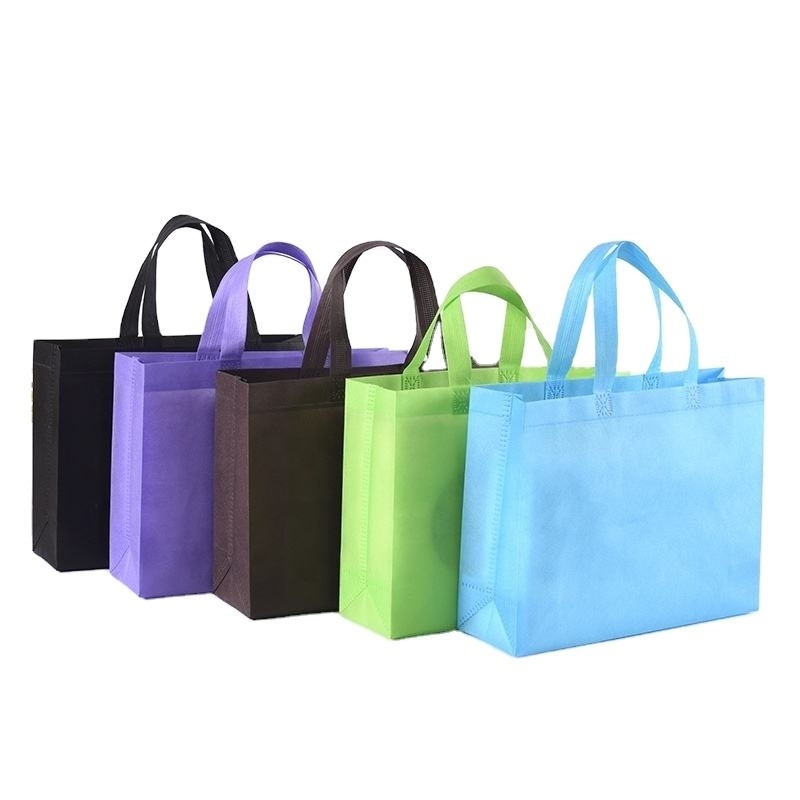 Специализированный Eco Fabric Tote нетканый торговый пакет для перерабатываемых модных аксессуаров